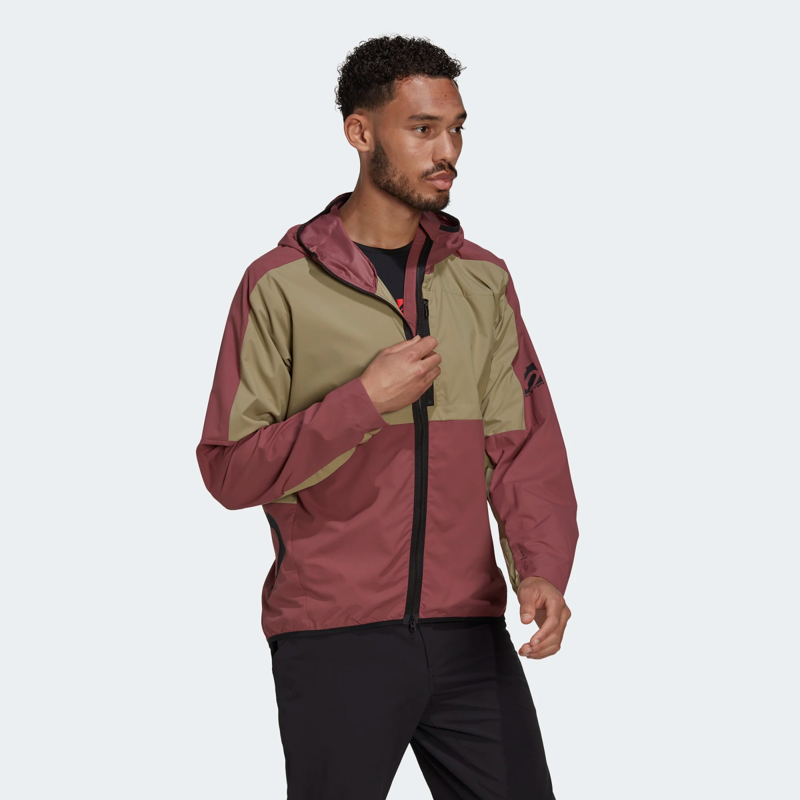 Five Ten Windbreaker Jacket Burgundy-2